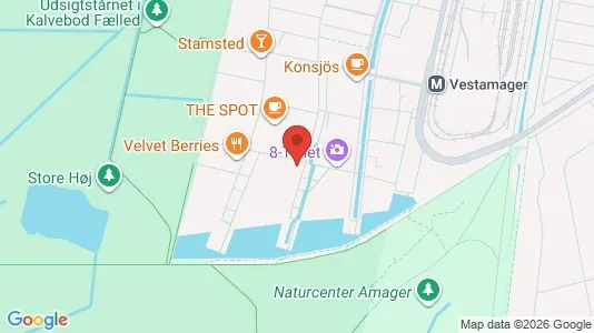 Apartments for rent i Copenhagen S - kort over placeringen