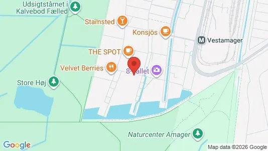 Apartments for rent i Copenhagen S - kort over placeringen