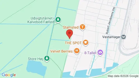 Apartments for rent i Copenhagen S - kort over placeringen