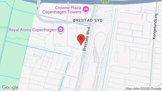 Apartments for rent i Copenhagen S - kort over placeringen