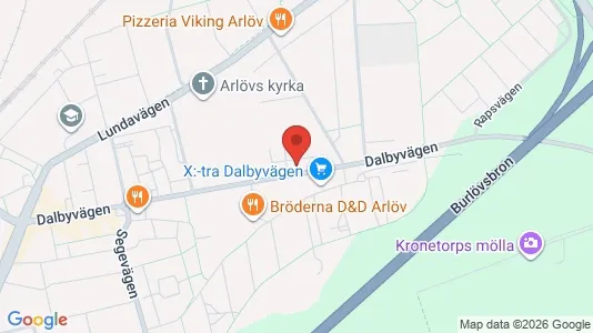 Apartments for rent i Burlöv - kort over placeringen