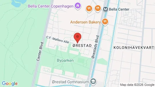 Apartments for rent i Copenhagen S - kort over placeringen