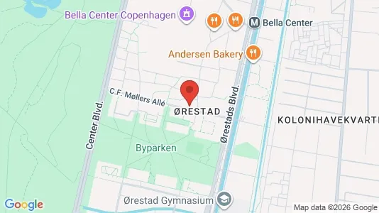 Apartments for rent i Copenhagen S - kort over placeringen
