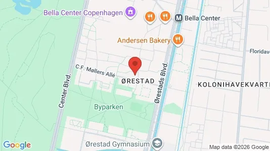 Apartments for rent i Copenhagen S - kort over placeringen