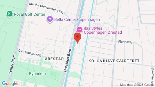 Apartments for rent i Copenhagen S - kort over placeringen