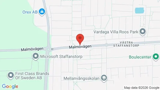 Apartments for rent i Staffanstorp - kort over placeringen