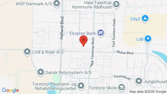 Apartments for rent i Taastrup - kort over placeringen