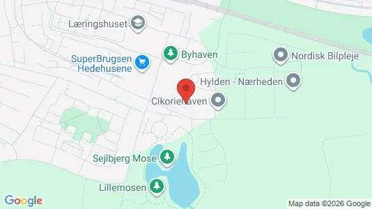 Apartments for rent i Hedehusene - kort over placeringen