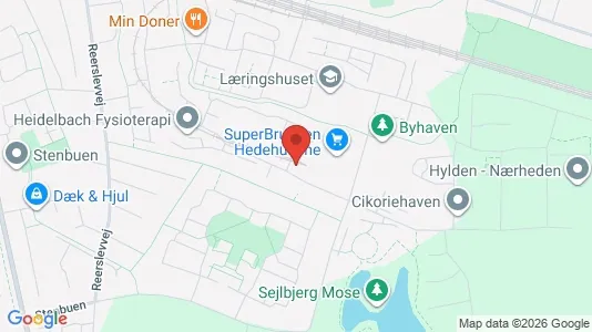 Apartments for rent i Hedehusene - kort over placeringen