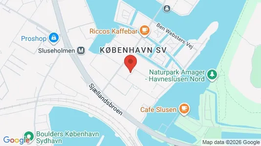 Apartments for rent i Copenhagen SV - kort over placeringen