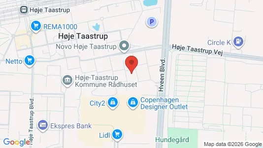 Apartments for rent i Taastrup - kort over placeringen