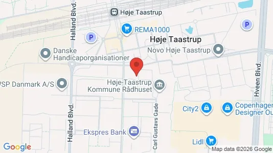 Apartments for rent i Taastrup - kort over placeringen