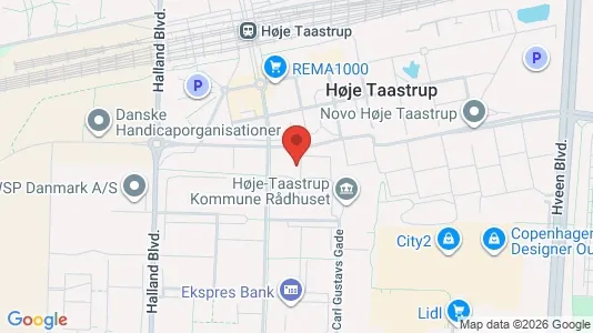 Apartments for rent i Taastrup - kort over placeringen
