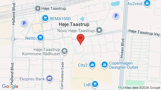 Apartments for rent i Taastrup - kort over placeringen