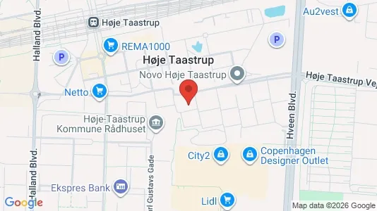 Apartments for rent i Taastrup - kort over placeringen