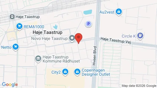 Apartments for rent i Taastrup - kort over placeringen