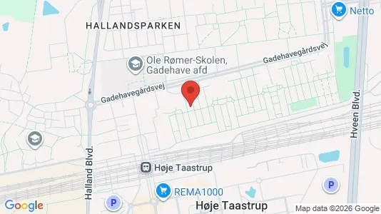 Apartments for rent i Taastrup - kort over placeringen