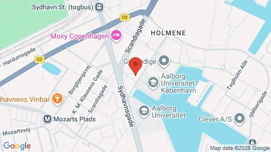 Apartments for rent i Copenhagen SV - kort over placeringen
