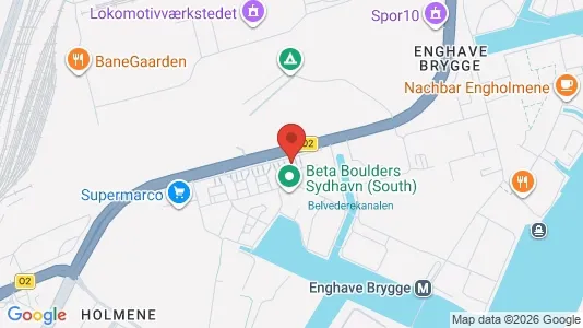Apartments for rent i Copenhagen SV - kort over placeringen