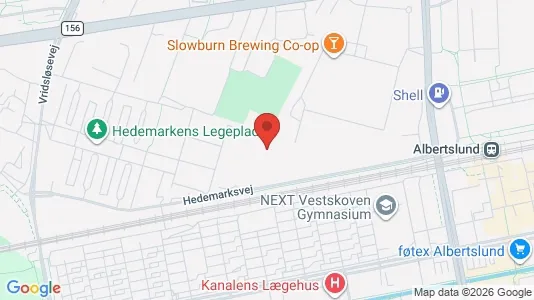 Apartments for rent i Albertslund - kort over placeringen