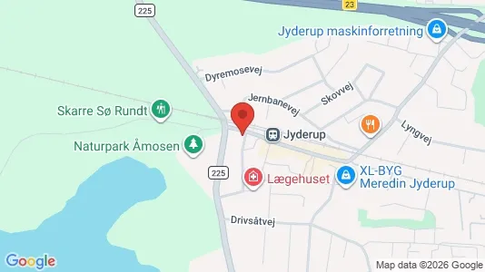 Apartments for rent i Jyderup - kort over placeringen