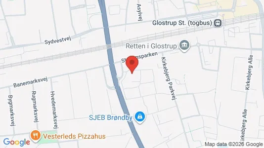 Apartments for rent i Brøndby - kort over placeringen