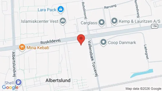 Apartments for rent i Albertslund - kort over placeringen
