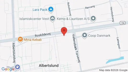 Apartments for rent i Albertslund - kort over placeringen