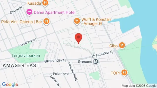 Apartments for rent i Copenhagen S - kort over placeringen