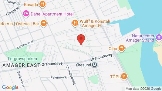 Apartments for rent i Copenhagen S - kort over placeringen
