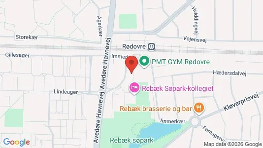 Apartments for rent i Hvidovre - kort over placeringen