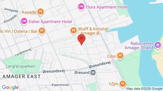 Apartments for rent i Copenhagen S - kort over placeringen