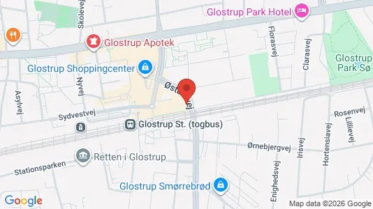 Apartments for rent i Glostrup - kort over placeringen