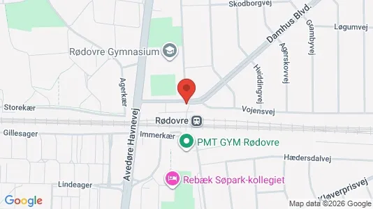 Apartments for rent i Rødovre - kort over placeringen
