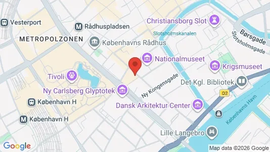 Rooms for rent i Copenhagen S - kort over placeringen