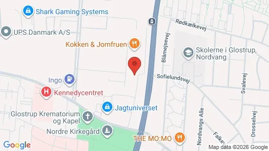 Apartments for rent i Glostrup - kort over placeringen