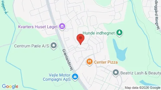 Apartments for rent i Vejle Center - kort over placeringen