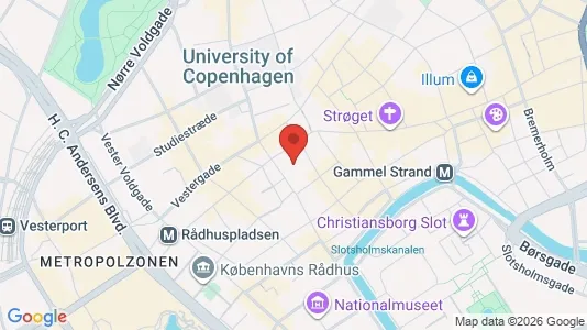Apartments for rent i Copenhagen K - kort over placeringen