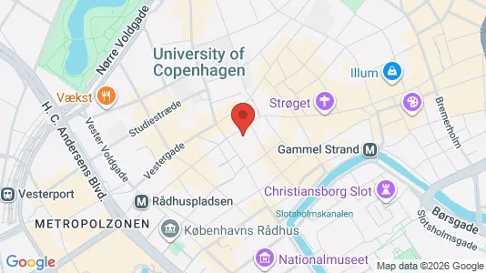 Apartments for rent i Copenhagen K - kort over placeringen
