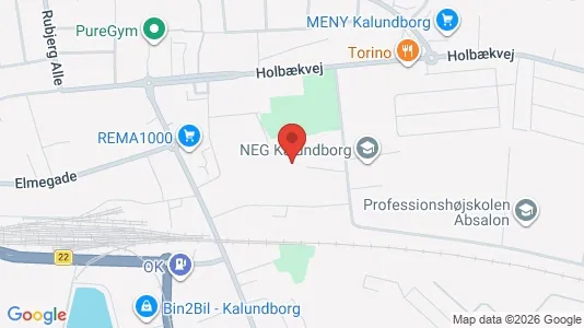 Apartments for rent i Kalundborg - kort over placeringen