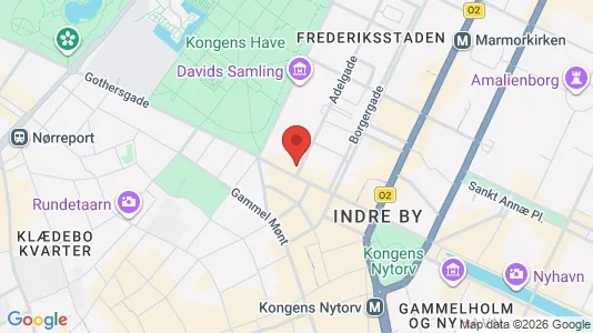 Apartments for rent i Copenhagen K - kort over placeringen