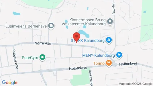 Apartments for rent i Kalundborg - kort over placeringen