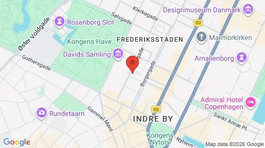 Apartments for rent i Copenhagen K - kort over placeringen