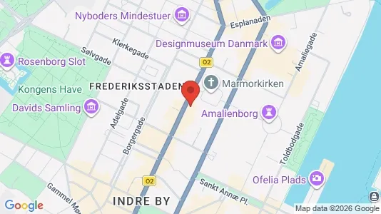 Apartments for rent i Copenhagen K - kort over placeringen