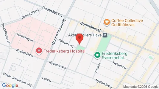 Apartments for rent i Frederiksberg - kort over placeringen