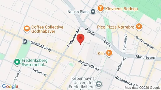 Apartments for rent i Frederiksberg C - kort over placeringen