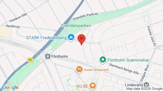 Apartments for rent i Frederiksberg - kort over placeringen