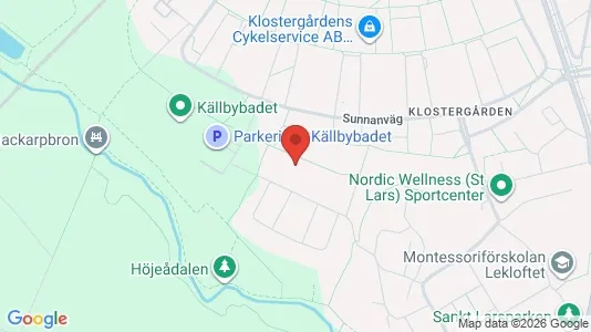 Apartments for rent i Lund - kort over placeringen