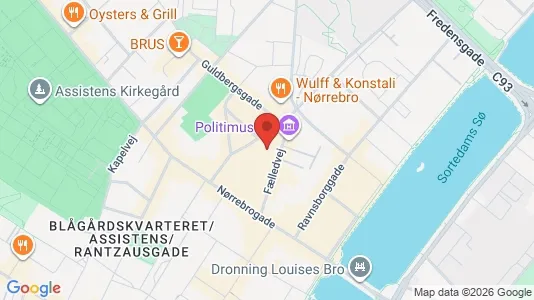 Apartments for rent i Nørrebro - kort over placeringen