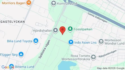 Apartments for rent i Lund - kort over placeringen